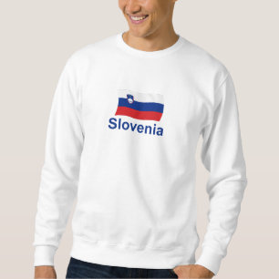 Slovenia Flag - w/inscription Sweatshirt