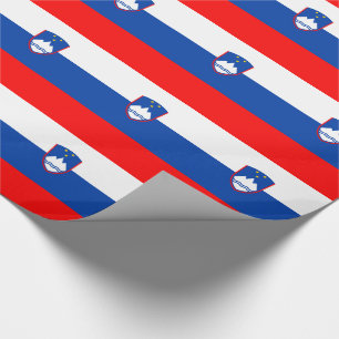 Slovenia Flag Wrapping Paper