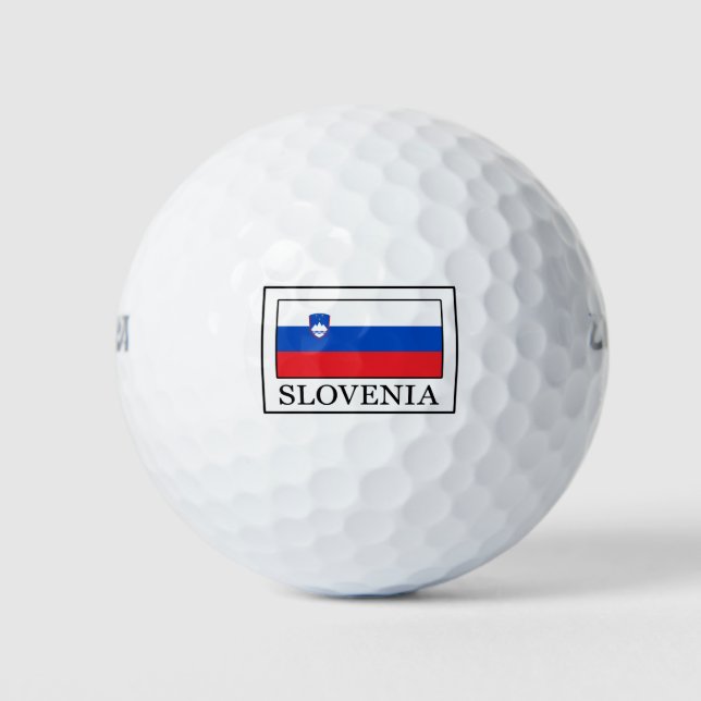 Slovenia Golf Balls (Front)