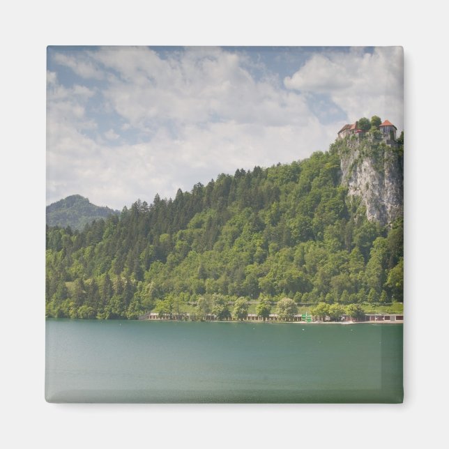 SLOVENIA, GORENJSKA, Bled: Bled Castle & Magnet (Front)