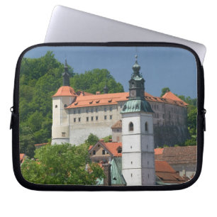 SLOVENIA, GORENJSKA, Skofja Loka: Church of St. Laptop Sleeve