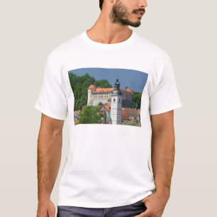 SLOVENIA, GORENJSKA, Skofja Loka: Church of St. T-Shirt