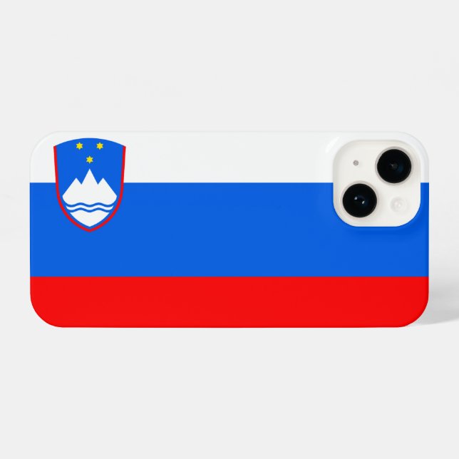 Slovenia iPhone Case (Back Horizontal)