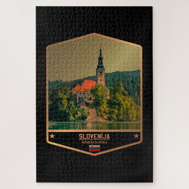 Slovenia Jigsaw Puzzle (Vertical)
