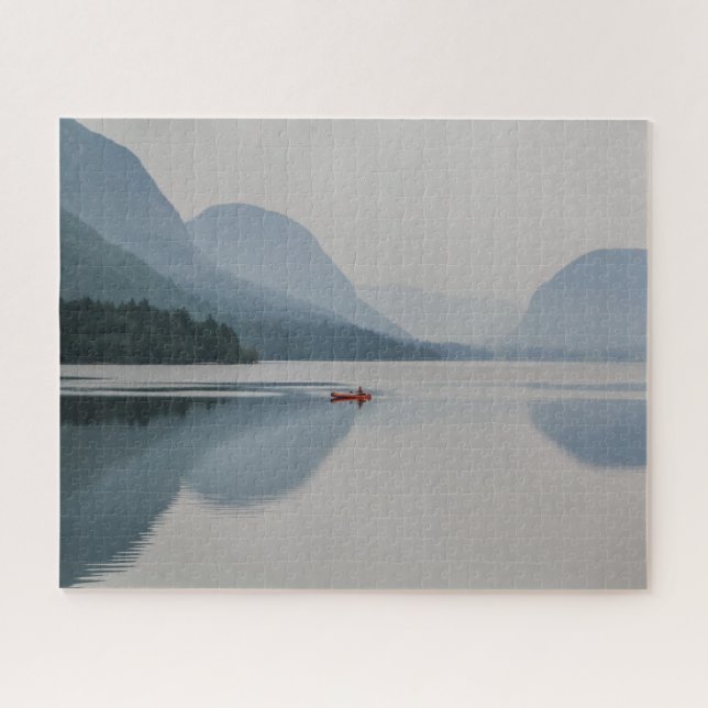Slovenia Jigsaw Puzzle - Lake Bohinj (Horizontal)