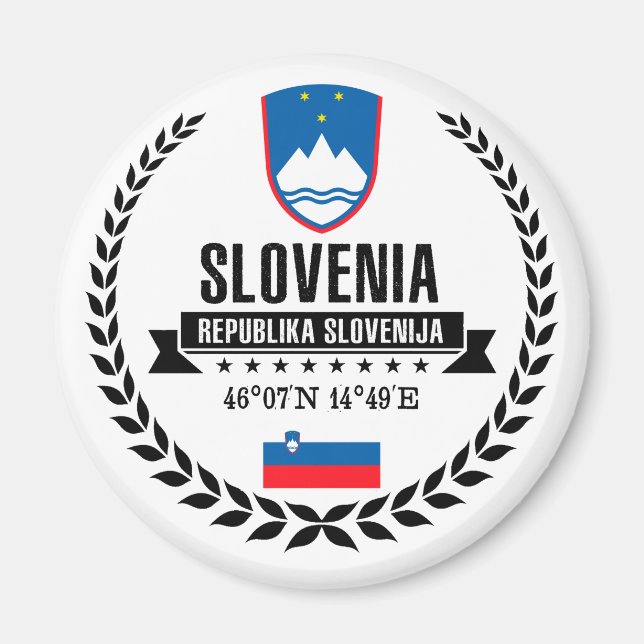 Slovenia Magnet (Front)