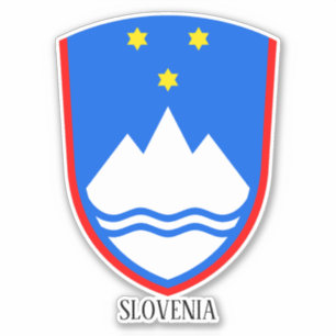 Slovenia National Coat Of Arms Patriotic