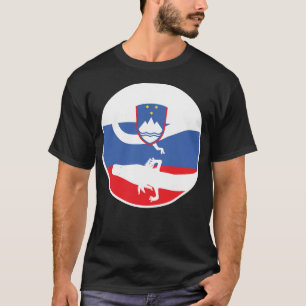 Slovenia Olm Slovenian National Animal Flag T-Shirt