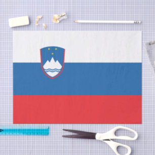 Slovenia paper tissue, Slovenian Flag tissue paper