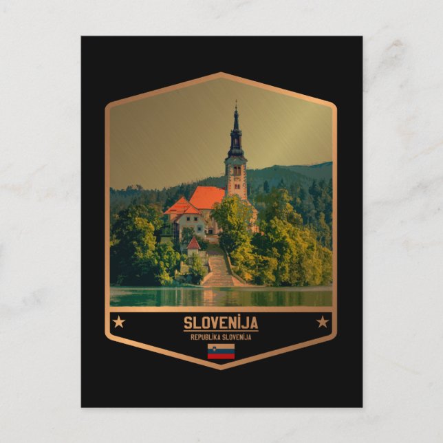Slovenia Postcard (Front)