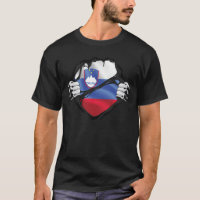 Slovenia Pure Roots Flag Black