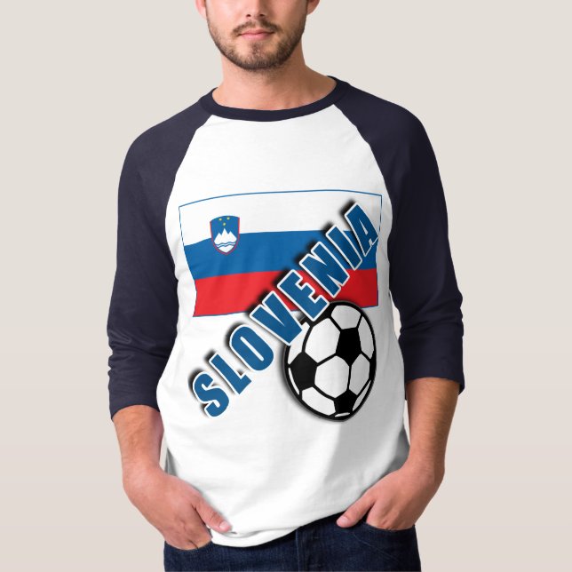 SLOVENIA World Soccer Fan Tshirts (Front)