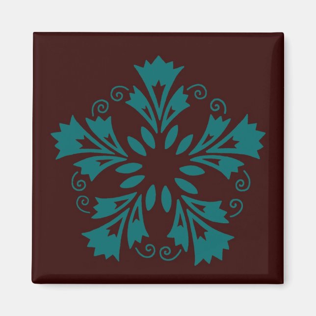 Slovenian Carnations Magnet (Front)