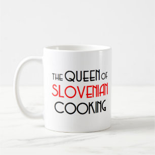 slovenian cooking queen coffee mug
