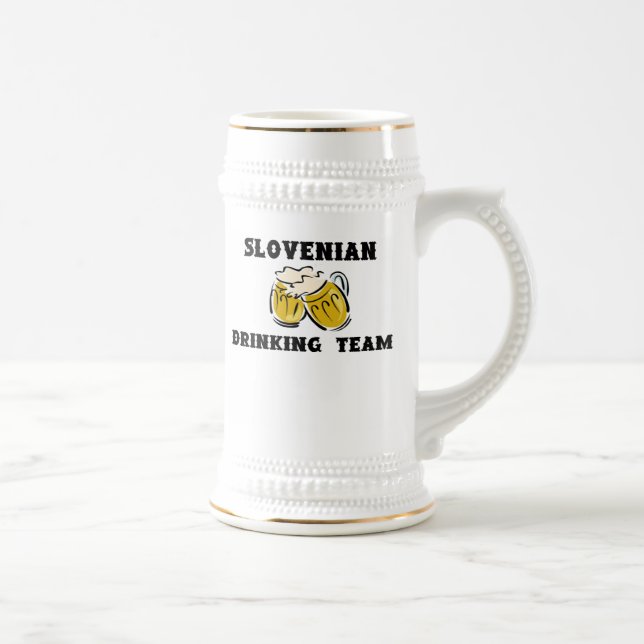 Slovenian Drinking Team Stein (Right)
