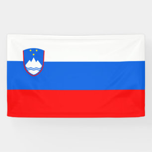 Slovenian Flag Banner