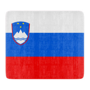 Slovenian Flag Cutting Board