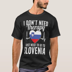 Slovenian Flag I Slovenia Flag I Vacation I Sloven T-Shirt