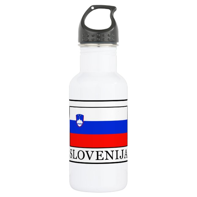 Slovenija 532 Ml Water Bottle (Front)