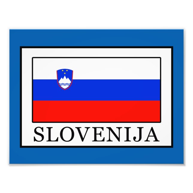 Slovenija Photo Print (Front)