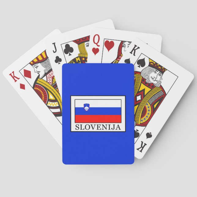 Slovenija Playing Cards (Back)