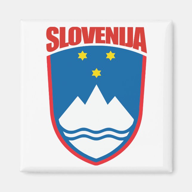 Slovenija (Slovenia) Magnet (Front)