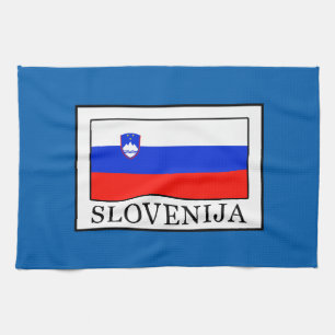 Slovenija Tea Towel