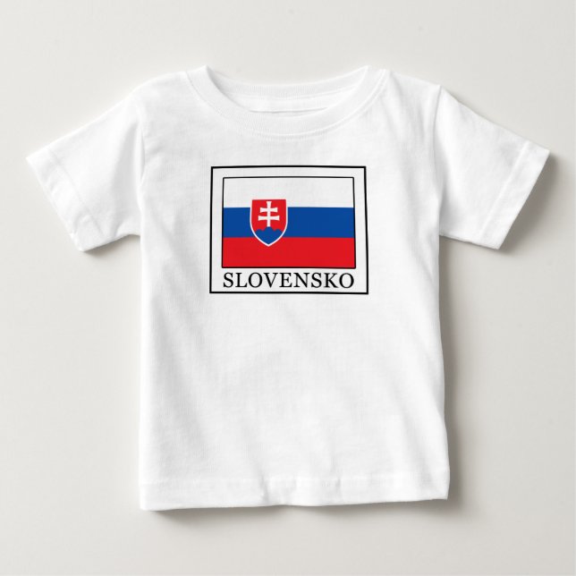 Slovensko Baby T-Shirt (Front)