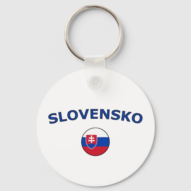 Slovensko Key Ring (Front)