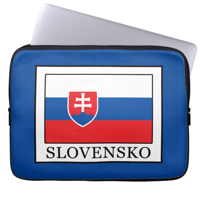 Slovensko Laptop Sleeve (Front)