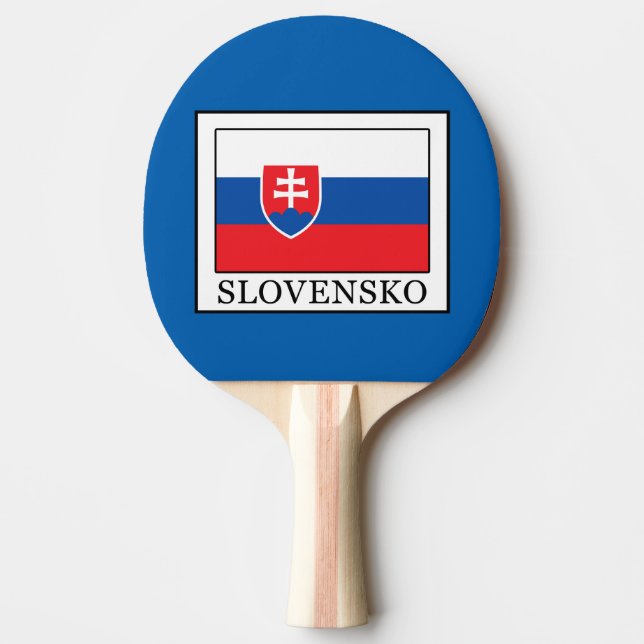 Slovensko Ping Pong Paddle (Front)