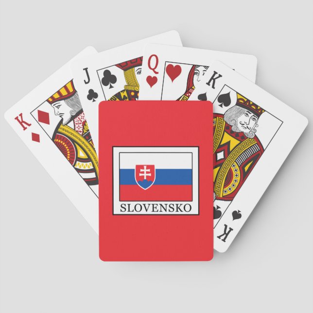 Slovensko Playing Cards (Back)