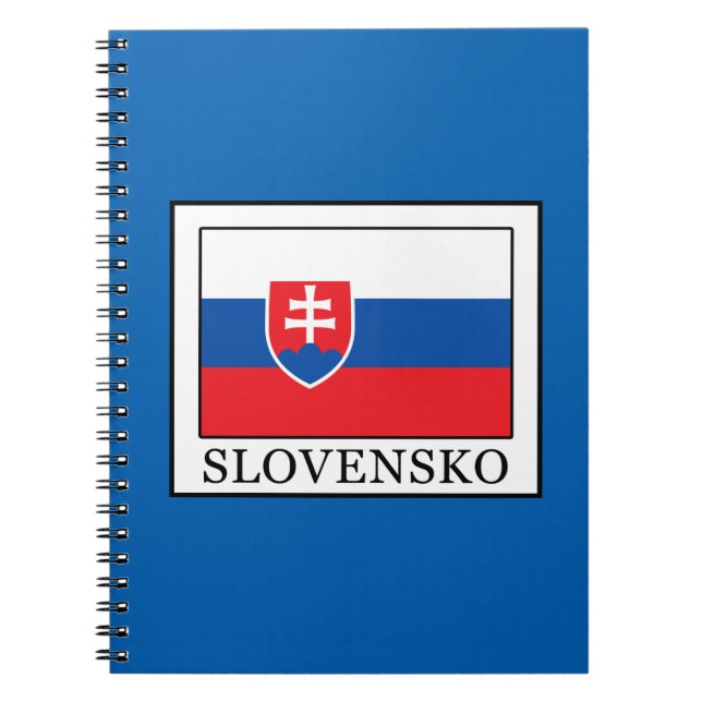 Slovensko Spiral Notebook (Front)