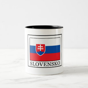 Slovensko Two-Tone Coffee Mug