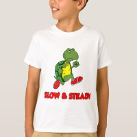 Slow And Steady Running Turtle