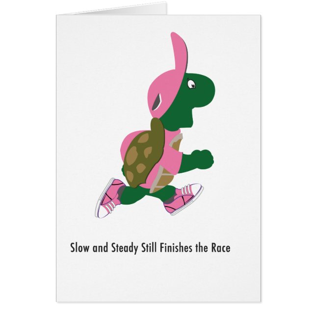 Slow and Steady Turtle (Front)