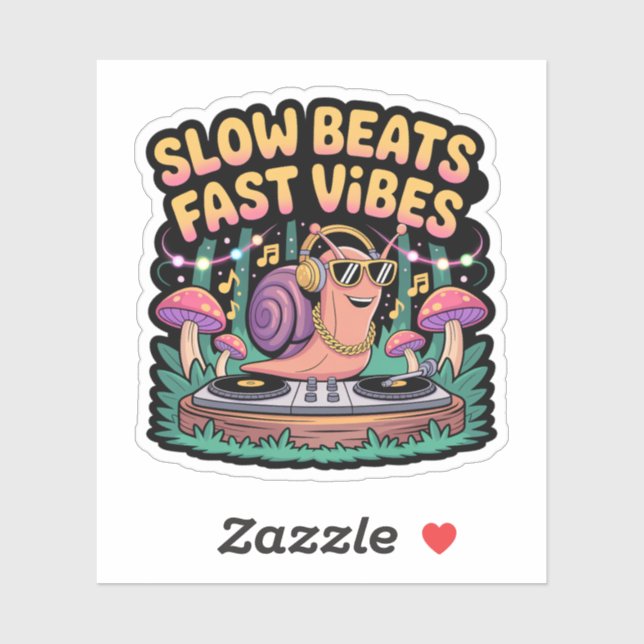 Slow Beats Fast Vibes Funky DJ Snail (Sheet)