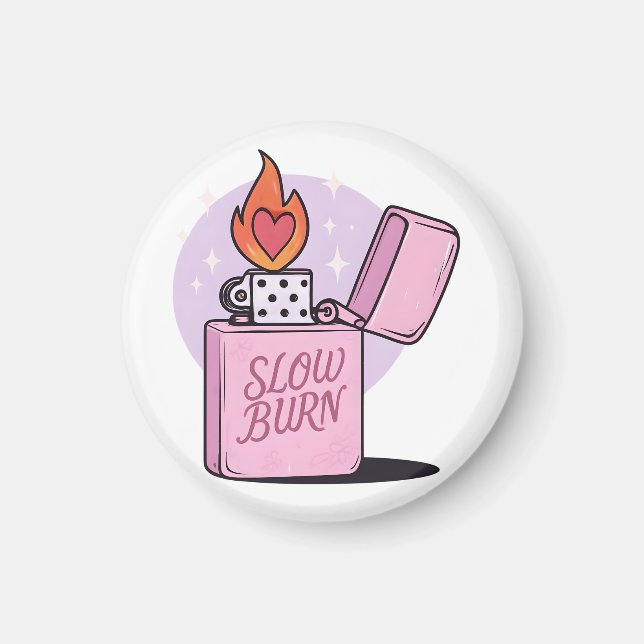 Slow Burn Reader Magnet (Front)
