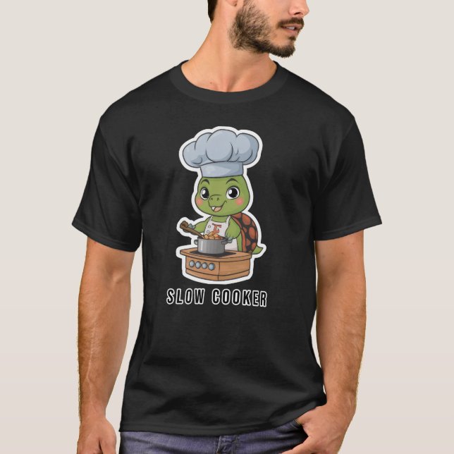 Slow Cooker Tortoise T-Shirt (Front)