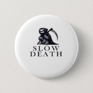 Slow Death Essential T-Shirt 6 Cm Round Badge