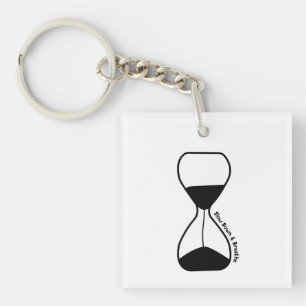 Slow Down and Breathe – Self Care Key Ring