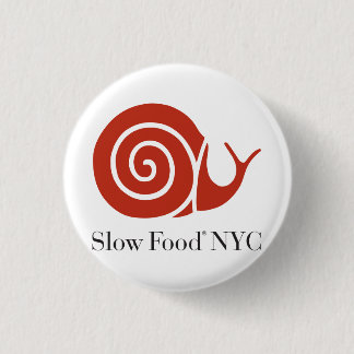 Slow Food NYC logo products 3 Cm Round Badge
