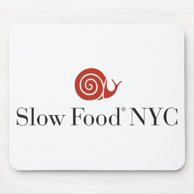 Slow Food NYC logo products Mouse Pad (Front)