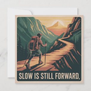 Slow Is Still Forward Holiday Card