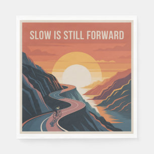 Slow Is Still Forward Napkin