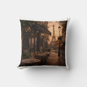 Slow Moments. Strong Coffee. Sweet Life. Vintage Cushion