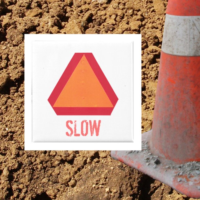 Slow Moving Vehicle Sign Magnet (Creator Uploaded)