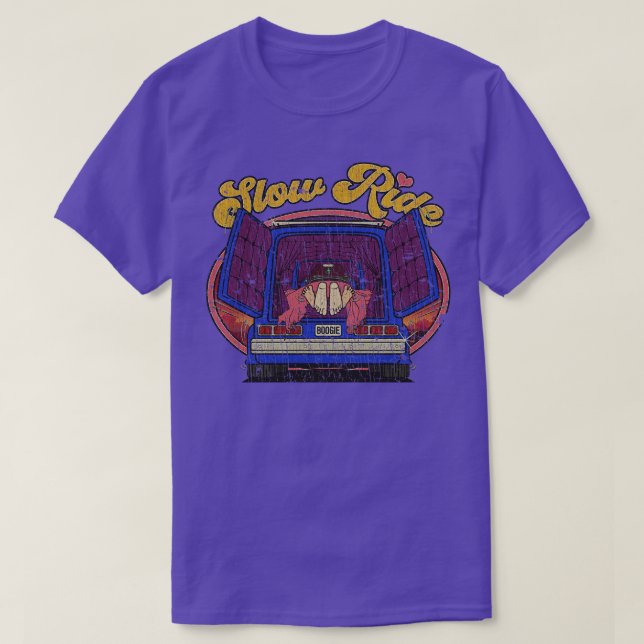 Slow Ride Boogie Van 1975 T-Shirt (Design Front)