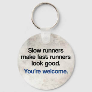 Slow Runners Key Ring