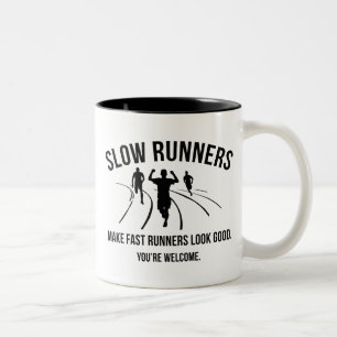 Slow Runners Two-Tone Coffee Mug